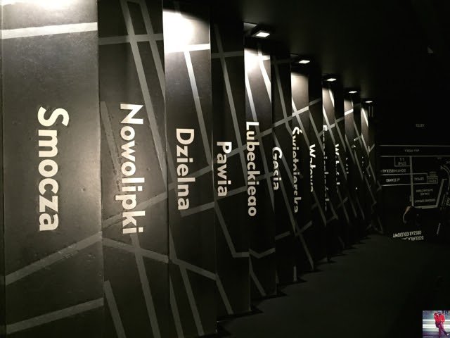 Fragment ekspozycji Muzeum Historii Żydów Polskich POLIN
